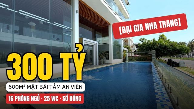 Căn mặt bãi tắm An Viên 16 phòng ngủ Nha Trang — Nha Trang