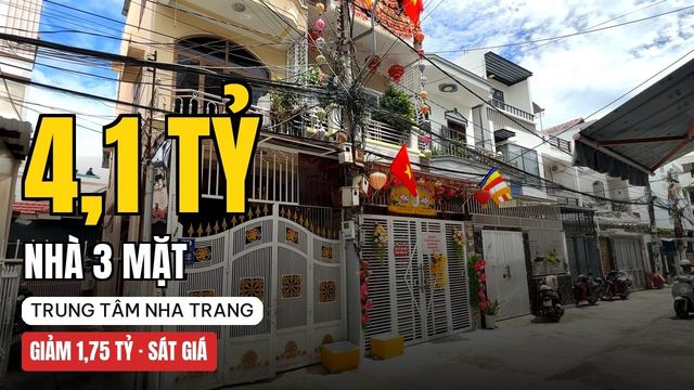 Nhà trung tâm Nha Trang cách Lê Hồng Phong 50m — Nha Trang